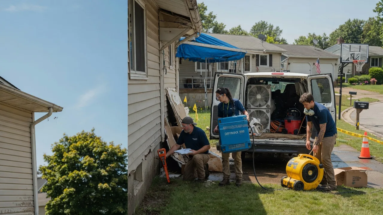 Ceiling Leak Cleanup in Beaver Springs, PA near me